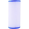 WATTS® 7100411 PWPL10FF Pleated Filter Cartridge, 9-3/4 in L, Domestic