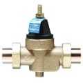 WATTS® 0009493 LFN45B Standard Capacity Pressure Reducing Valve, 1 in Nominal, Double Solder Union Inlet x Solder Union Outlet End Style, 25 to 75 psi Pressure, Copper Silicon Alloy Body, Domestic