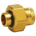 WATTS® 0009880 Dielectric Union, 1/2 in Nominal, Solder x FNPT End Style, Brass, Domestic