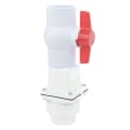Zoeller® Tri-Check® 30-0101 Union Combination Check/Ball Valve, 2 in Nominal, Socket Welded End Style, PVC Body, Neoprene Softgoods