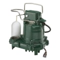 Zoeller® 53-0016 Mighty-Mate 50 Single Seal Automatic Submersible Pump, 43 gpm Flow Rate, 1-1/2 in NPT Outlet, 1 ph, 3/10 hp, Cast Iron