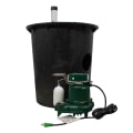 Zoeller® 900-0002 Preassembled Submersible Sump Pump, 1-1/2 in NPT Outlet, 1 ph, 1/3 hp, Cast Iron