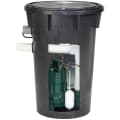 Zoeller® 912-0082 Pre-Assembled Simplex Sewage Package System, 2 in NPT Discharge Pipe, 2 in Solid Handling, 115 VAC, 1 ph, Cast Iron, 2800 rpm Motor