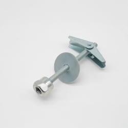 Sammys® 8064925 Threaded Rod Anchor Toggle Bolt, 1/4 x 3 in Screw, 2 in OAL, 5/8 in Drill