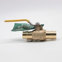 A.Y. McDonald 5427-053 Ball Valve With Handle, 3/4 in Nominal, PEX Expansion End Style, Brass Body, EPDM/PTFE Softgoods