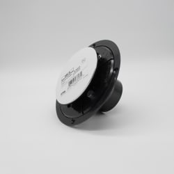 AB&A™ 63603 Round Cast Tile Shower Drain, 2 x 3 in Nominal, Solvent Weld Connection, ABS Drain, Import