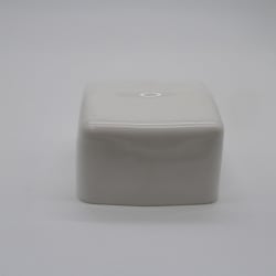 PHD 4481 WHITE PVC END CAP FOR 1-5/8" CHANNEL