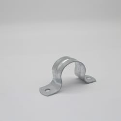 1" GAL 2-HOLE PIPE STRAP