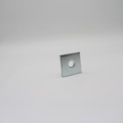 PHD S5001 EG FIG 5001 Flat Plate Square Washer, 3/8 in, 1/4 in THK, Carbon Steel