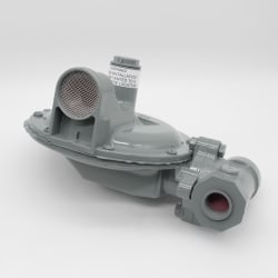 AMERICAN 1813C 3/4" GAS REGULATOR 2PSI INLET MAX BTU 500,000 5PSI INLET MAX BTU 1,000,000 BASED ON 7" W/C OUTLET