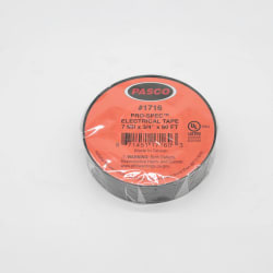 PASCO 1716 3/4"X60' BLK ELECTRICAL TAPE (T20030)