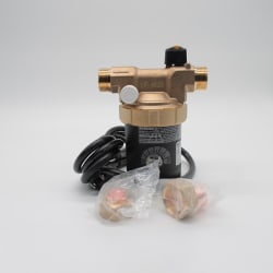 LAING 60A0G1004 ULTRA-CIRC PUMP 1/2" SWT W/ BUILT-IN BALL & CHECK VALVE, BLEEDER VALVE AND CORD E1-BCUFNRNW-01 (Old# 6050U5014 E1-BCUVNN3W-06)