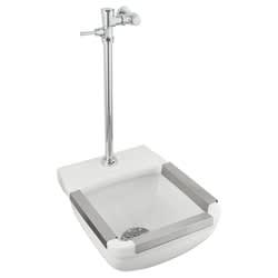 American Standard 7832512.075 Clinic Service Sink Rim Guard, 14.8 in H, Wall Mount, Domestic