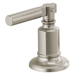 Brizo® HL5376-NK Invari™ Handle Kit, For Use With Invari™ 65376LF-LHP/65376LF-LHP-ECO Widespread Lavatory Faucets, Luxe Nickel, Import