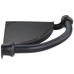 DELTA® 41316-RB Traditional Corner Shelf With Assist Bar, Decor Assist™, 8-15/16 in OAL x 8-15/16 in OAD x 2-1/2 in OAH, Plastic, Import