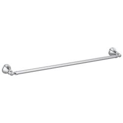 DELTA® 73224 Woodhurst™ Towel Bar, 24 in L Bar, 3-3/8 in OAD x 1.88 in OAH, Import