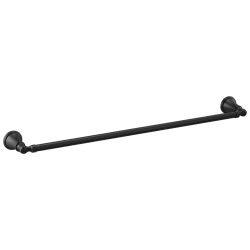 DELTA® 73224-BL Towel Bar, 24 in L Bar, 1.88 in OAH x 3.375 in OAD, Metal, Import