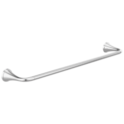 DELTA® 73324 Kayra™ Towel Bar, 24 in L Bar, 2 in OAH x 4-3/8 in OAD, Import