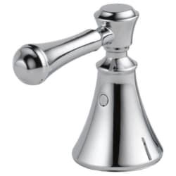 DELTA® H297 Cassidy™ Lever Handle, For Use With Model 3597LF-MPU-LHP Widespread Lavatory Faucet, Metal, Polished Chrome, Import