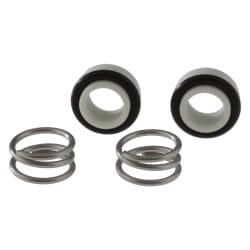 DELTA® RP10700 Seats and Seal, For Use With DRP8230 Ceramic Stem Unit, Ceramic, Polished Chrome, Import