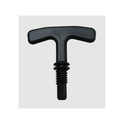 Ebbe America E106 Threaded Corner T Puller, 2 in W x 4 in L, Plastic