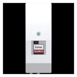 Eemax™ AM004120T AccuMix II™ Multi-Directional Feed Electric Tankless Water Heater With Mixing Valve, 120 V, 3.5 kW Power Rating, 1 Phase , 3/8 in Compression Water, 29 A, Commercial