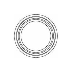 ej 85008040 Valve Box Riser, For Use With 8550/8555/8560 Valve Box, 4 in Skirt, Cast Iron, Domestic