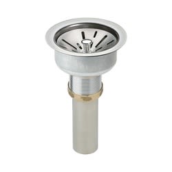 Elkay® LK35 Drain Fitting, 3-1/2 in Nominal, Polished Stainless Steel, 304 Stainless Steel Drain