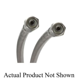 Fluidmaster® 12IM60 Ice Maker Connector, 1/4 in, Compression, 304 Stainless Steel, Import