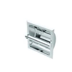 Gatco® 780 Recessed Tissue Holder, 6-1/4 in H, Satin Nickel, Domestic