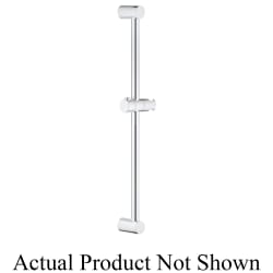 GROHE 27521000 New Tempesta® Cosmopolitan 27521000 Shower Bar, 24 in L Bar, 2-3/4 in OAD, Brass, StarLight® Polished Chrome, Import