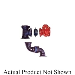 IN-FACT 12FA-BC Adapter With Mechanical Joint Accessory Kit, 12 in, Mechanical Joint, Ductile Iron, Asphalt/Epoxy Coated, Domestic