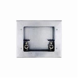 Guy Gray™ 82032 Center Drain Washing Machine Outlet Box With Valve, Steel, Galvanized, Domestic