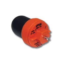 Test-Tite® 83654 Pneumatic Cleanout Test Plug, 4 in Pipe, 8 in L, 13 psi, Natural Rubber, Domestic