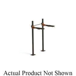 Smith® 0700-19-M32 Pro-Set Round Upright, For Use With High Back Lavatories, 36 in L