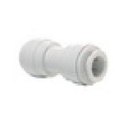 John Guest® Speedfit® PP201612W Staright Reducing Connector, 1/2 x 3/8 in Nominal, Tube End Style, Polypropylene, Domestic