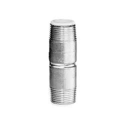 LEGEND 301-504 T-575 Dielectric Nipple, 1 in Nominal, MNPT End Style, 4 in L, Steel, Galvanized, SCH 40/STD, Import