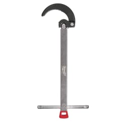 Milwaukee® 48-22-7002 Adjustable Large Basin Wrench, 14.9 in OAL, 90 deg
