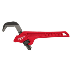 Milwaukee® 48-22-7171 Hex Offset Pipe Wrench, 2-5/8 in Pipe, 10-1/2 in OAL, Smooth Jaw, Cast Iron Handle