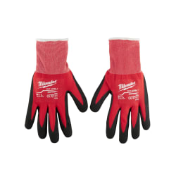 Milwaukee® 48-22-8902 Breathable Unisex Gloves, L, Nylon/Lycra Blend, Knit Cuff, Resists: Cut and Puncture, ANSI Cut-Resistance Level: A1, ANSI Puncture-Resistance Level: 1
