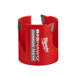 Milwaukee® BIG HAWG™ 49-56-9220 Hole Saw, 2-9/16 in Dia, 2-7/16 in D Cutting, Carbide Cutting Edge, 5/8-18 Arbor