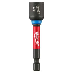 Milwaukee® SHOCKWAVE™ 49-66-4535 Magnetic Nut Driver, 3/8 in Drive, Proprietary Steel
