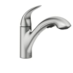 Moen® 87039SRS Medina™ Pull-Out Kitchen Faucet, 1.5 gpm Flow Rate, 120 deg Swivel Spout, Spot Resist® Stainless Steel, 1 Handle, 1 or 3 Faucet Holes, Domestic