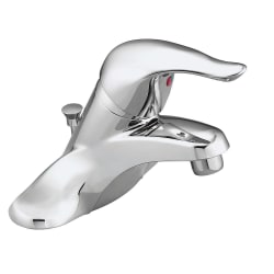 Moen® L64621 Chateau® Centerset Bathroom Faucet, Polished Chrome, 1 Handles, 50/50 Pop-Up Drain, 1.5 gpm Flow Rate