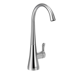Moen® S5520 Sip™ Traditional™ Traditional Beverage Faucet, 1.5 gpm Flow Rate, Polished Chrome, 1 Handles, Domestic