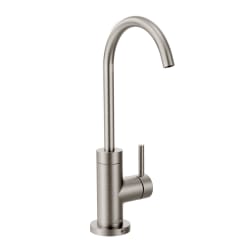 Moen® S5530SRS Modern Beverage Faucet, Sip™ Modern, 1.5 gpm, Spot Resist® Stainless Steel, 1 Handle, Domestic