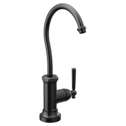 Moen® S5540BL Beverage Faucet, Paterson™ Sip™, 1.5 gpm Flow Rate, Matte Black, 1 Handle, Domestic