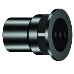 NIBCO® I027000 5803-2-TPA DWV Tray Plug Adapter, 1-1/2 in Nominal, Spigot x NPSM End Style, ABS, Domestic