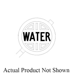 Olympic 13-5205 940DS Deep Skirt Valve Box Lid, H-20 Rated Load, Cast Iron