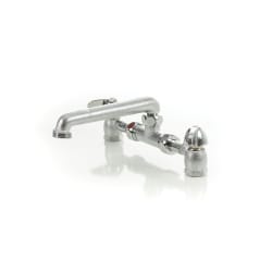 PASCO 69120 Adjustable Laundry/Utility Faucet, Male Spout Hose, Polished Chrome, Commercial